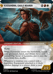 Kassandra, Eagle Bearer (Showcase) (Textured Foil) [Assassin's Creed] | Exor Games New Glasgow