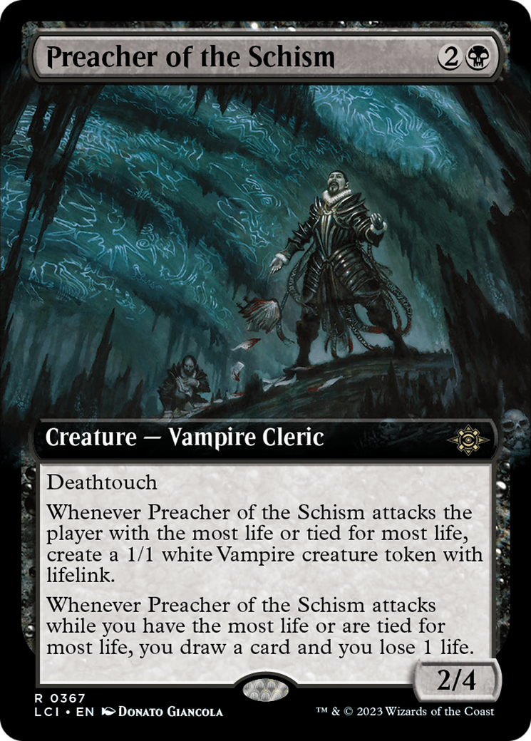 Preacher of the Schism (Extended Art) [The Lost Caverns of Ixalan] | Exor Games New Glasgow