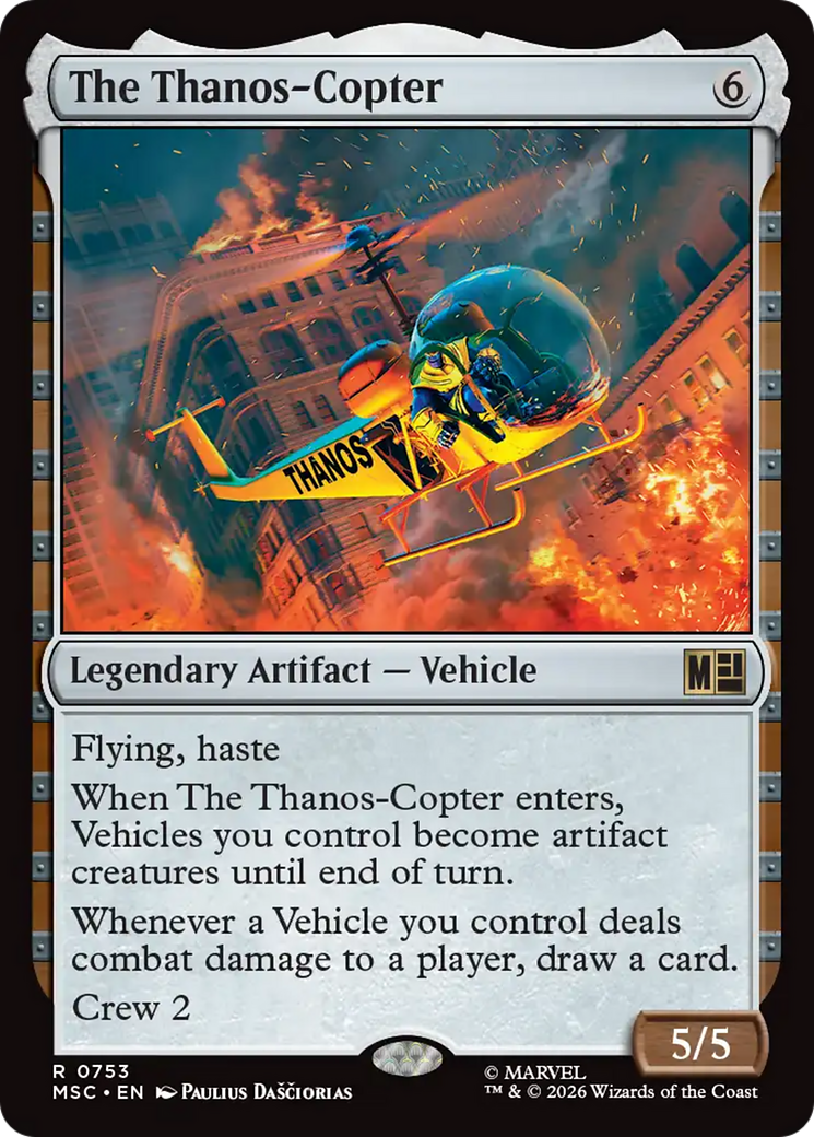 The Thanos-Copter [Marvel Super Heroes Commander] | Exor Games New Glasgow