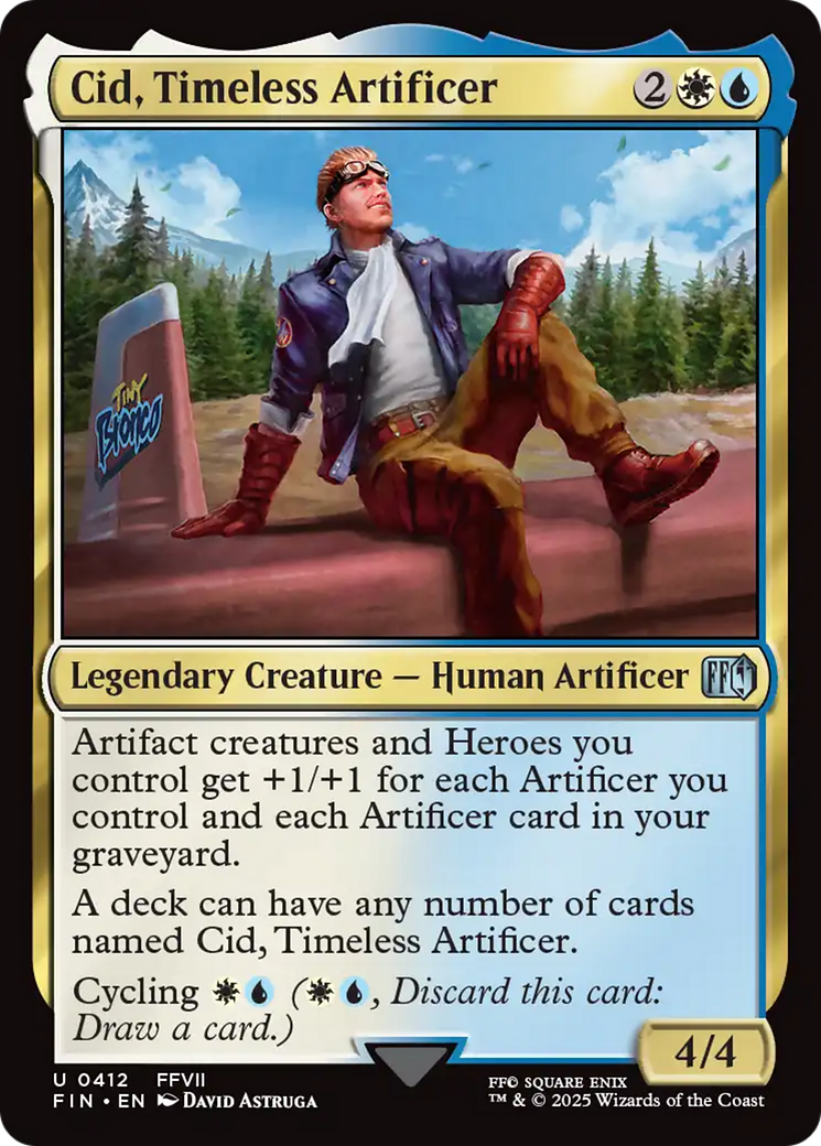 Cid, Timeless Artificer (0412) [FINAL FANTASY] | Exor Games New Glasgow