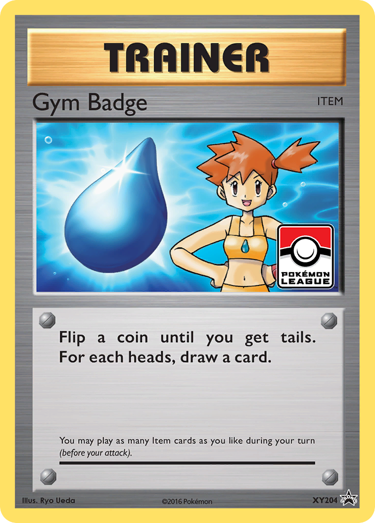 Gym Badge (XY204) (Misty) [XY: Black Star Promos] | Exor Games New Glasgow