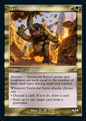 Territorial Kavu (Retro Foil Etched) [Modern Horizons 2] | Exor Games New Glasgow