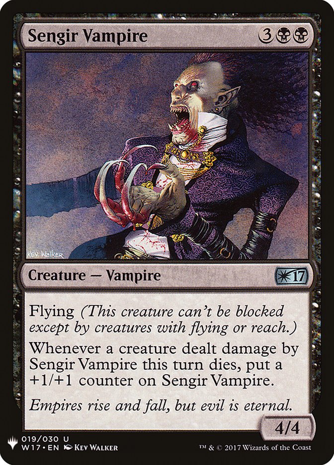 Sengir Vampire [Mystery Booster] | Exor Games New Glasgow
