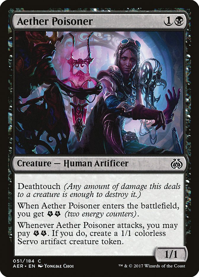 Aether Poisoner [Aether Revolt] | Exor Games New Glasgow