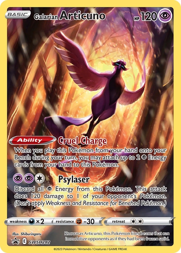 Galarian Articuno (SWSH282) [Sword & Shield: Black Star Promos] | Exor Games New Glasgow