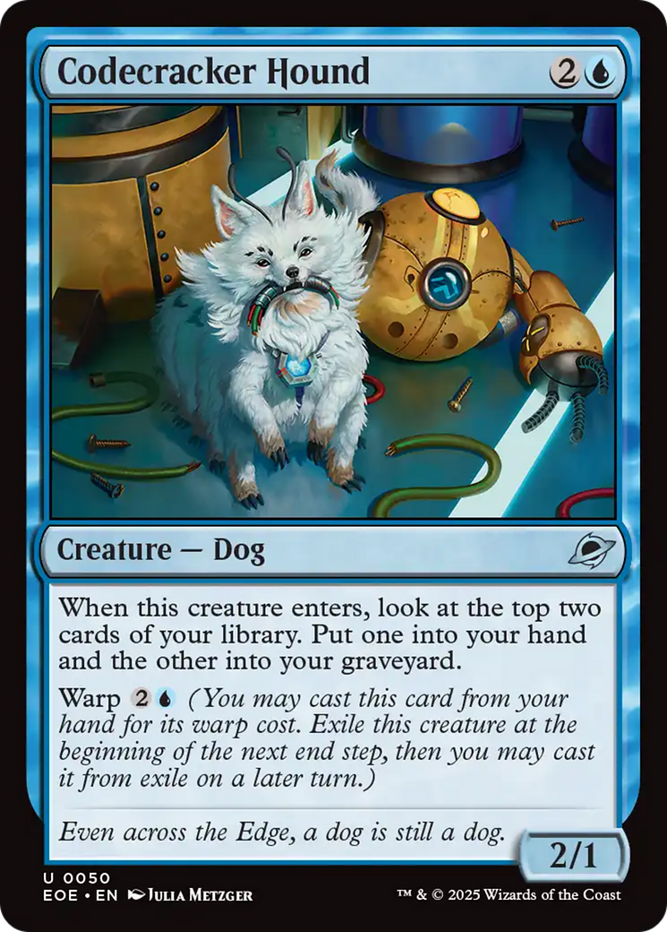 Codecracker Hound [Edge of Eternities] | Exor Games New Glasgow