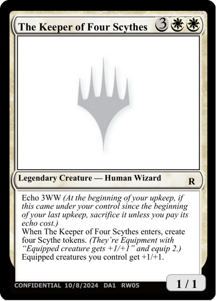 The Keeper of Four Scythes [Unknown Event] | Exor Games New Glasgow