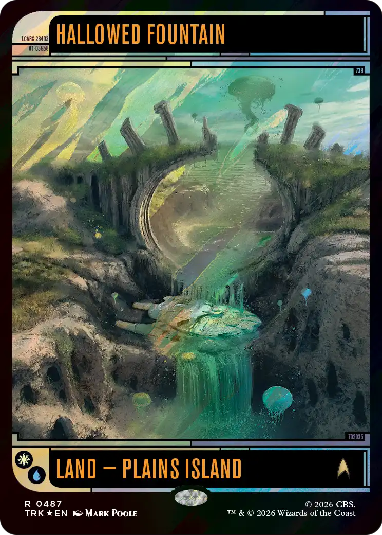 Hallowed Fountain (Surge Foil) [Star Trek] | Exor Games New Glasgow