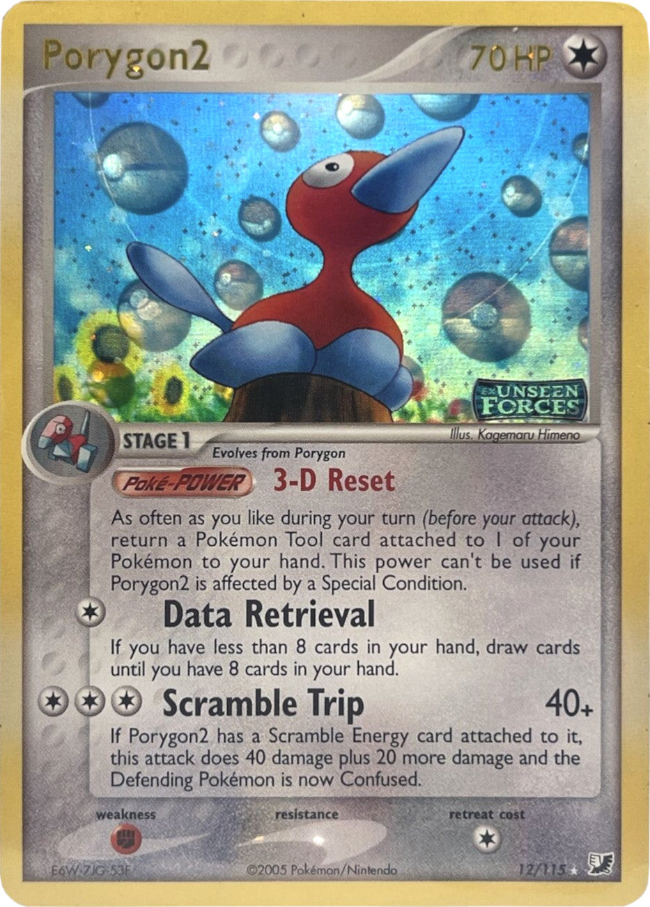 Porygon2 (12/115) (Stamped) [EX: Unseen Forces] | Exor Games New Glasgow