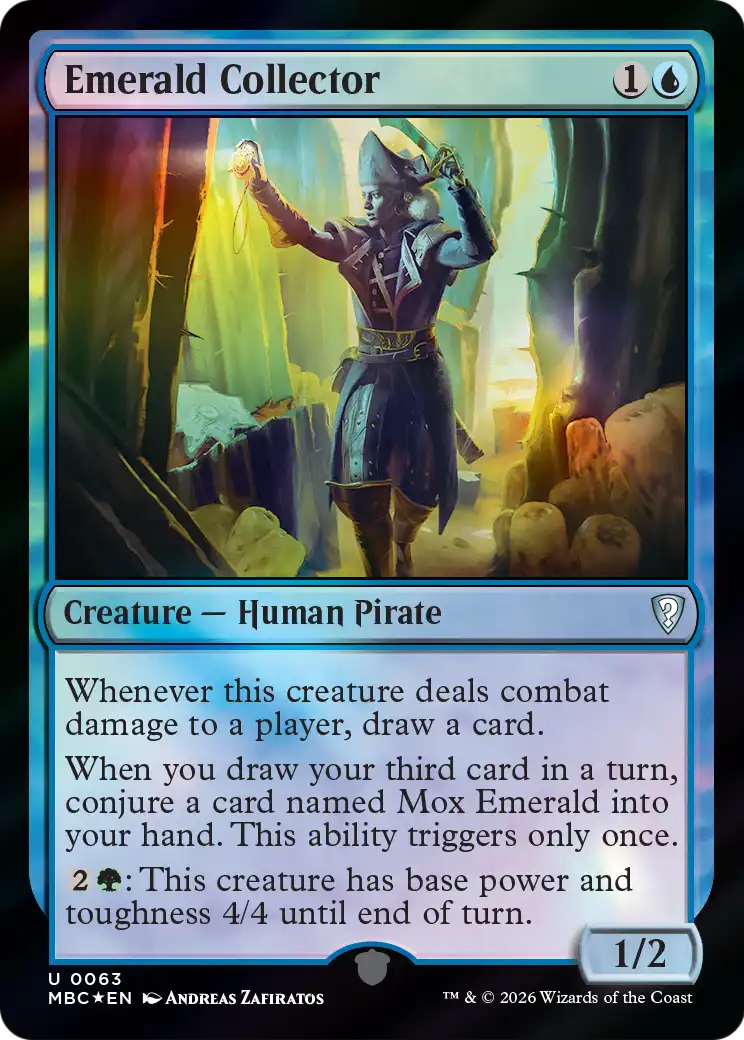 Emerald Collector [Mystery Booster: Commander Edition] | Exor Games New Glasgow