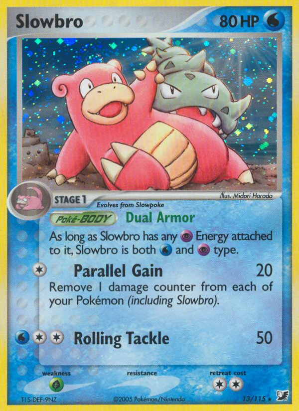 Slowbro (13/115) [EX: Unseen Forces] | Exor Games New Glasgow