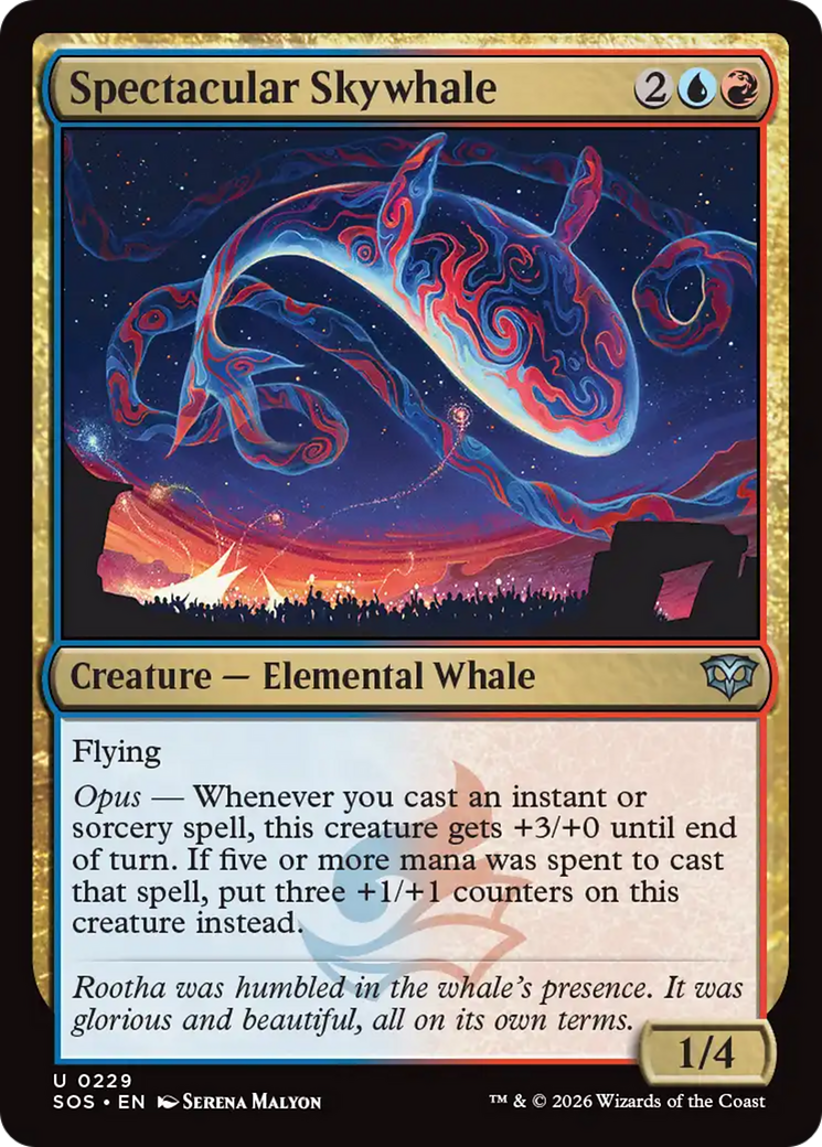 Spectacular Skywhale [Secrets of Strixhaven] | Exor Games New Glasgow