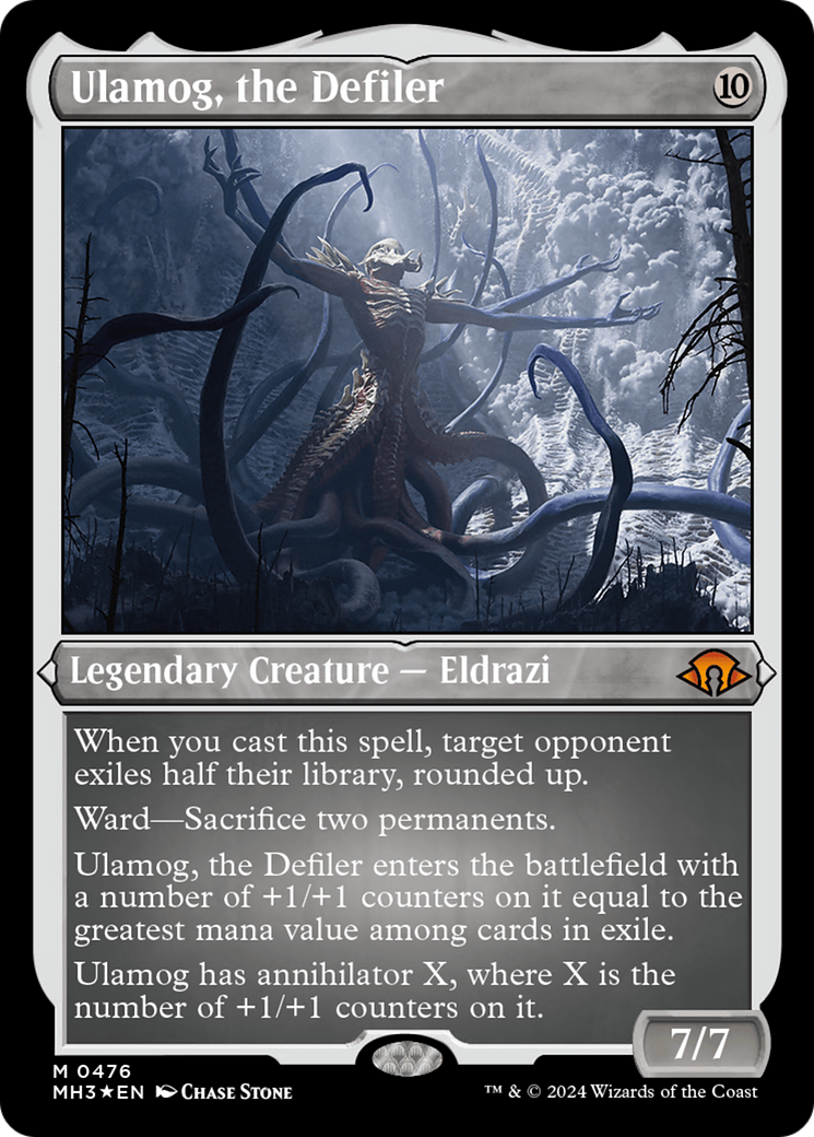 Ulamog, the Defiler (Foil Etched) [Modern Horizons 3] | Exor Games New Glasgow