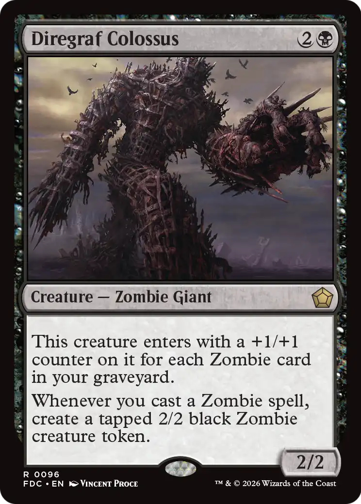Diregraf Colossus [Foundations Commander] | Exor Games New Glasgow
