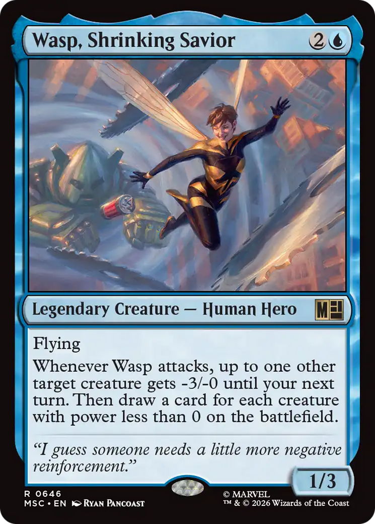 Wasp, Shrinking Savior [Marvel Super Heroes Commander] | Exor Games New Glasgow