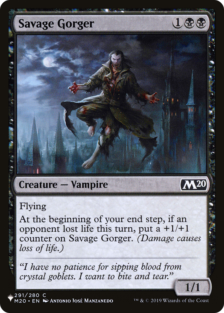 Savage Gorger [The List Reprints] | Exor Games New Glasgow