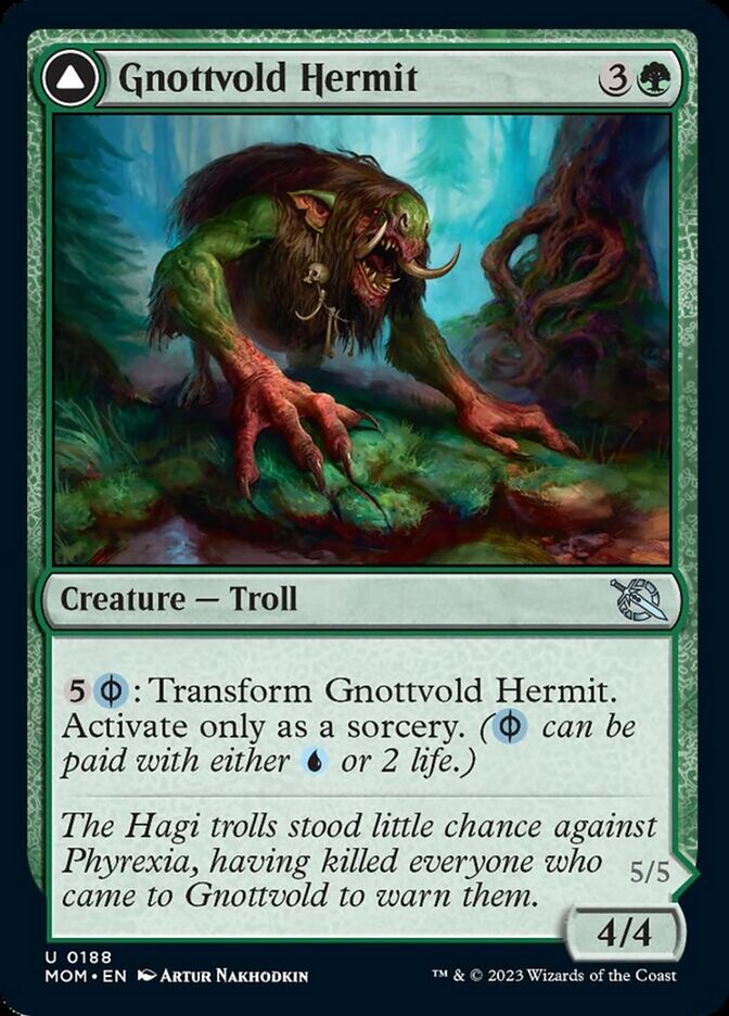 Gnottvold Hermit // Chrome Host Hulk [March of the Machine] | Exor Games New Glasgow