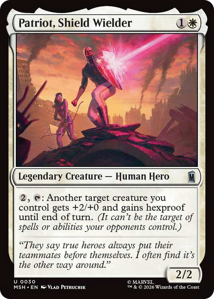 Patriot, Shield Wielder [Marvel Super Heroes] | Exor Games New Glasgow