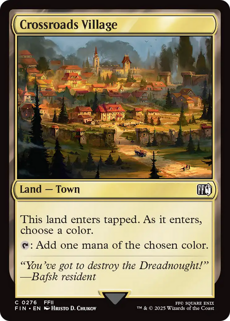 Crossroads Village [FINAL FANTASY] | Exor Games New Glasgow
