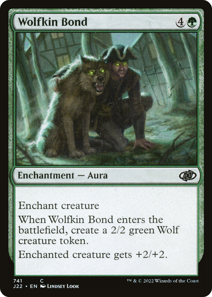 Wolfkin Bond [Jumpstart 2022] | Exor Games New Glasgow