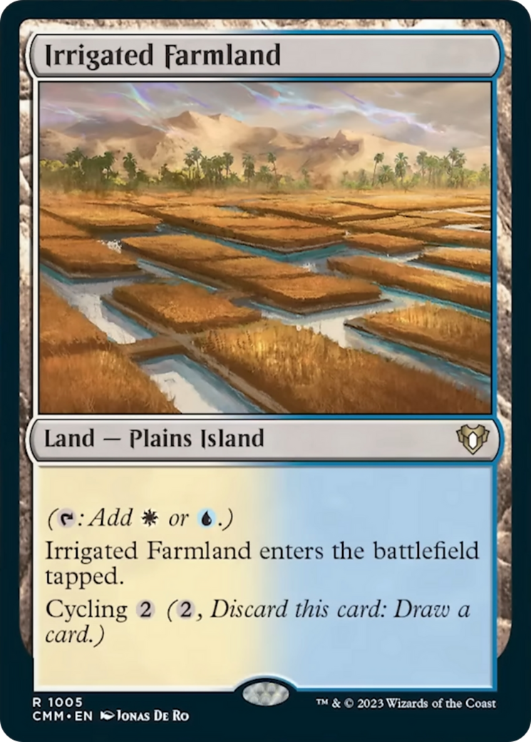 Irrigated Farmland [Commander Masters] | Exor Games New Glasgow