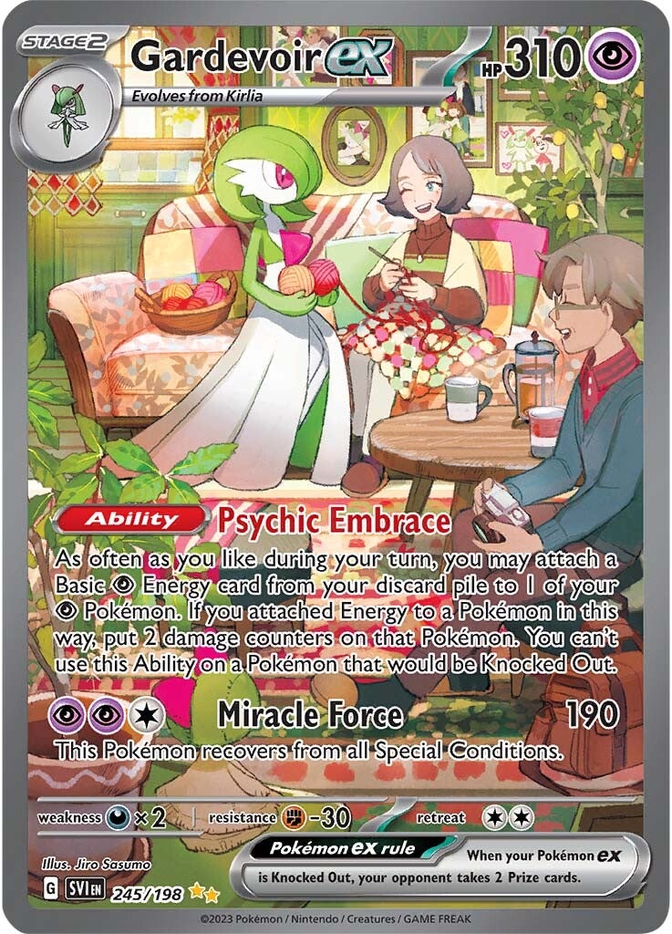 Gardevoir ex (245/198) [Scarlet & Violet: Base Set] | Exor Games New Glasgow