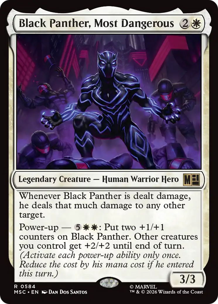 Black Panther, Most Dangerous [Marvel Super Heroes Commander] | Exor Games New Glasgow