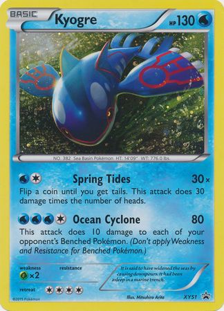 Kyogre (XY51) (Jumbo Card) [XY: Black Star Promos] | Exor Games New Glasgow