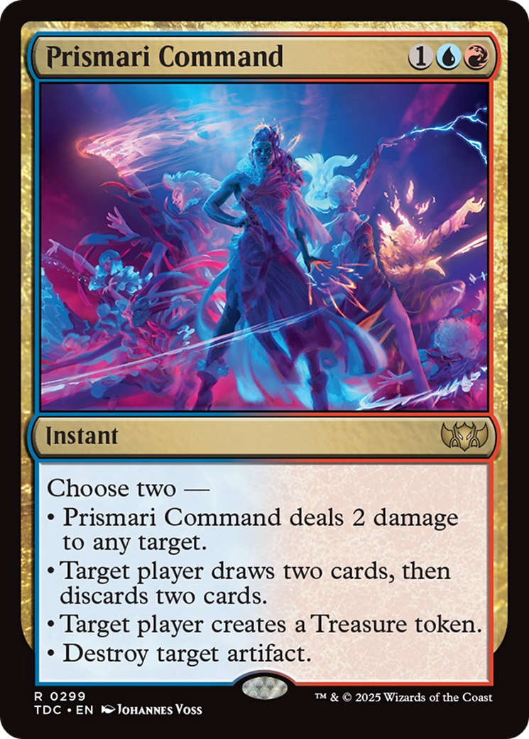 Prismari Command [Tarkir: Dragonstorm Commander] | Exor Games New Glasgow