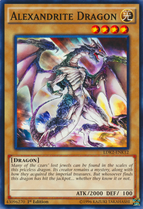 Alexandrite Dragon [LDK2-ENK12] Common | Exor Games New Glasgow