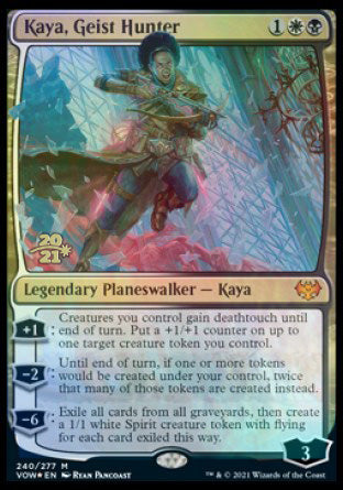 Kaya, Geist Hunter [Innistrad: Crimson Vow Prerelease Promos] | Exor Games New Glasgow