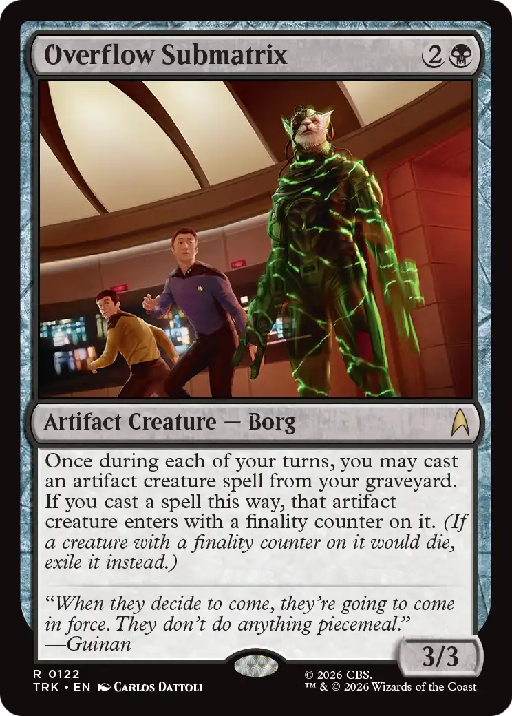 Overflow Submatrix [Star Trek] | Exor Games New Glasgow