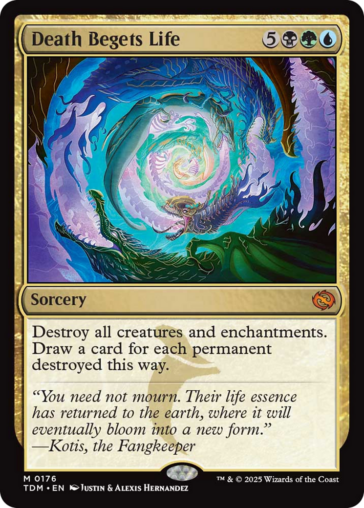 Death Begets Life [Tarkir: Dragonstorm] | Exor Games New Glasgow