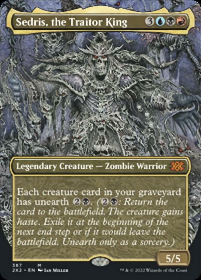 Sedris, the Traitor King (Borderless Alternate Art) [Double Masters 2022] | Exor Games New Glasgow