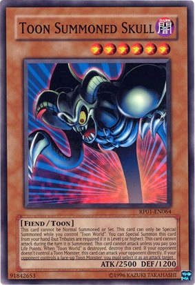 Toon Summoned Skull [RP01-EN064] Common | Exor Games New Glasgow