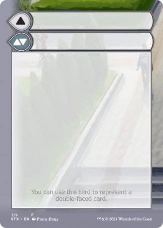 Helper Card (7/9) [Strixhaven: School of Mages Tokens] | Exor Games New Glasgow