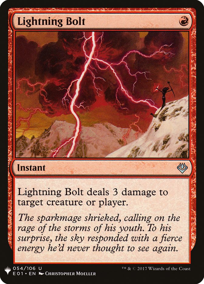 Lightning Bolt [Mystery Booster] | Exor Games New Glasgow