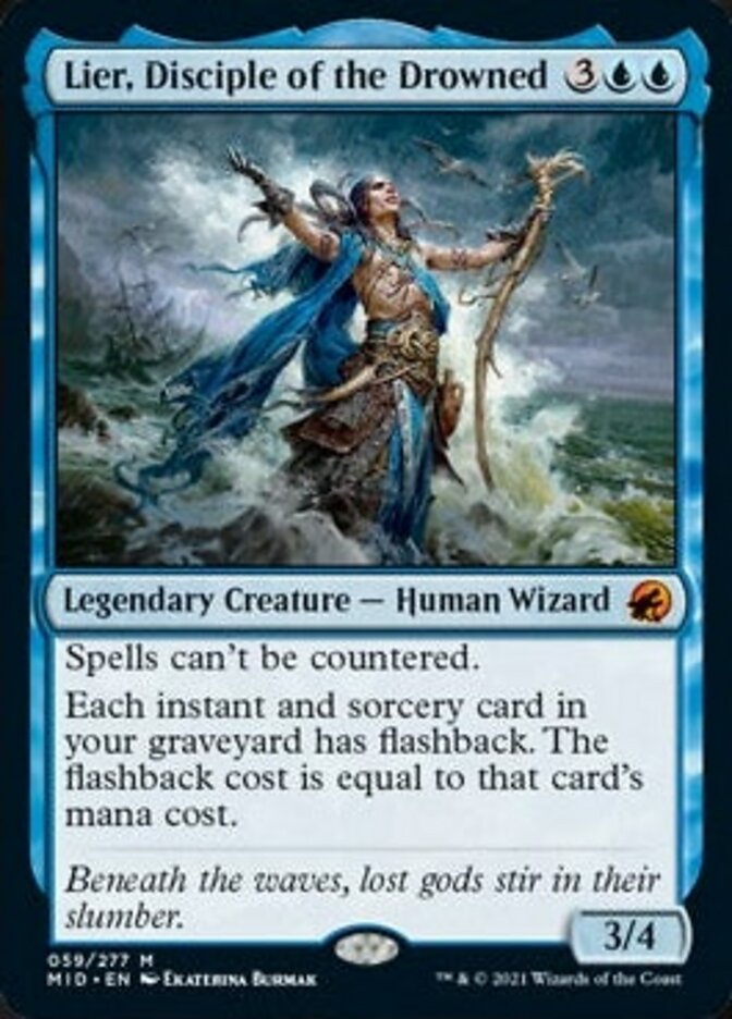 Lier, Disciple of the Drowned [Innistrad: Midnight Hunt] | Exor Games New Glasgow