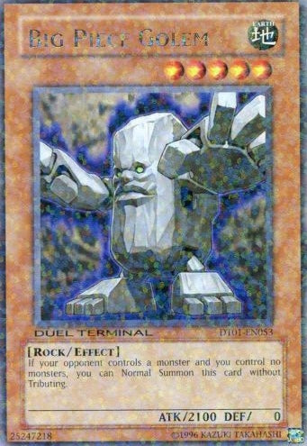 Big Piece Golem [DT01-EN053] Rare | Exor Games New Glasgow