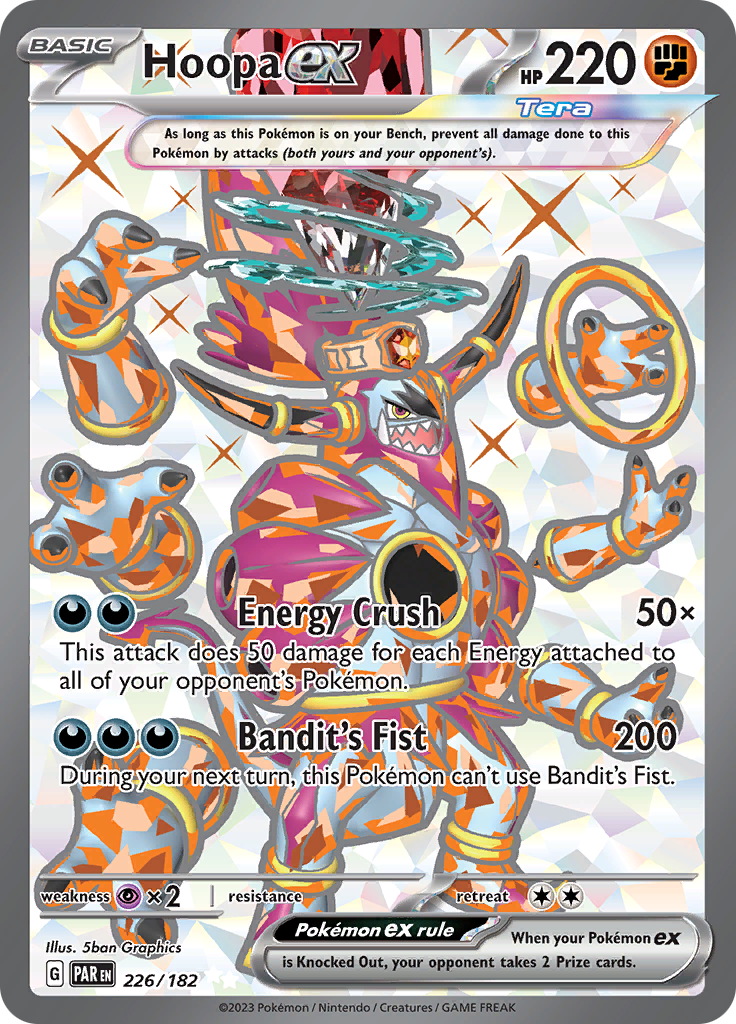 Hoopa ex (226/182) [Scarlet & Violet: Paradox Rift] | Exor Games New Glasgow