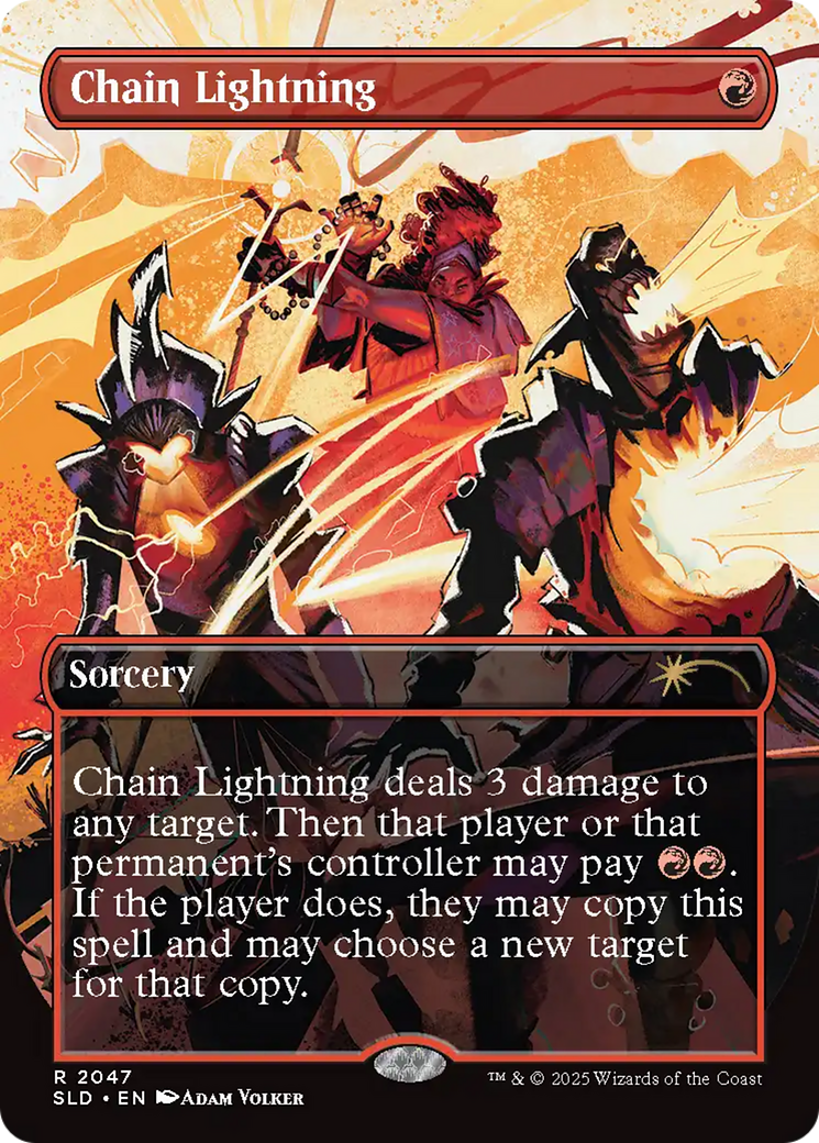Chain Lightning (2047) [Secret Lair Drop Series] | Exor Games New Glasgow