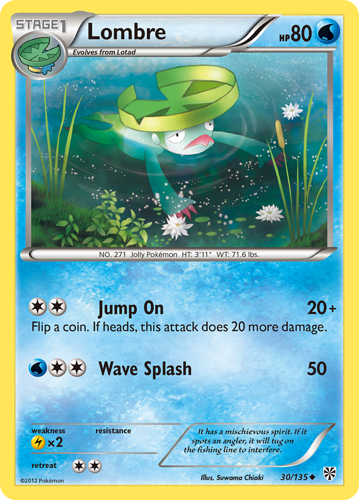 Lombre (30/135) [Black & White: Plasma Storm] | Exor Games New Glasgow