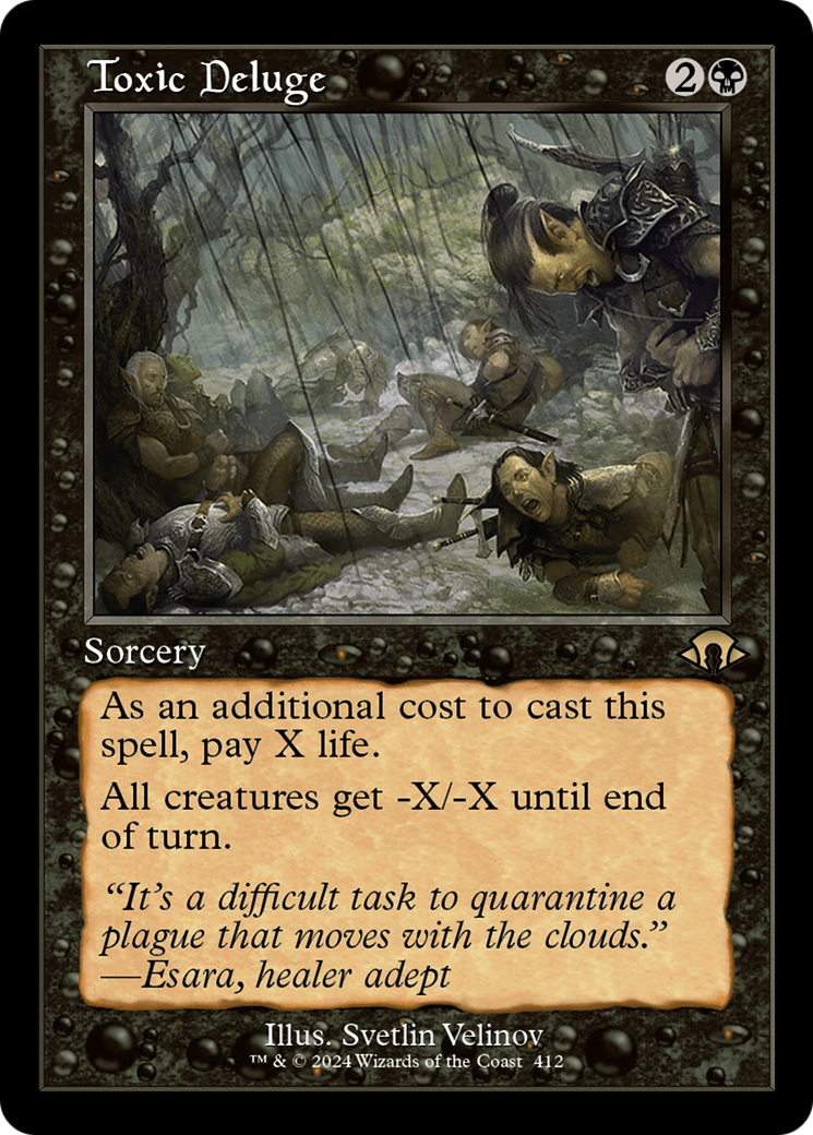 Toxic Deluge (Retro) [Modern Horizons 3] | Exor Games New Glasgow