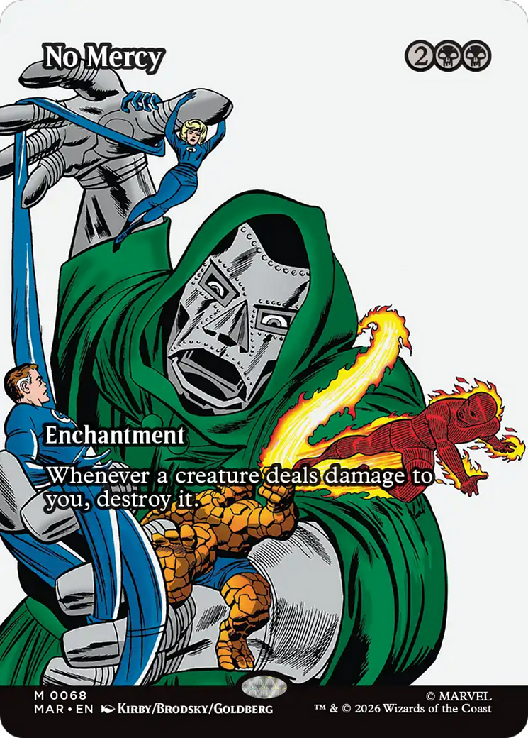 No Mercy (Borderless) [Marvel Universe: Eternal-Legal] | Exor Games New Glasgow