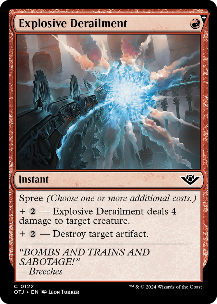 Explosive Derailment [Outlaws of Thunder Junction] | Exor Games New Glasgow