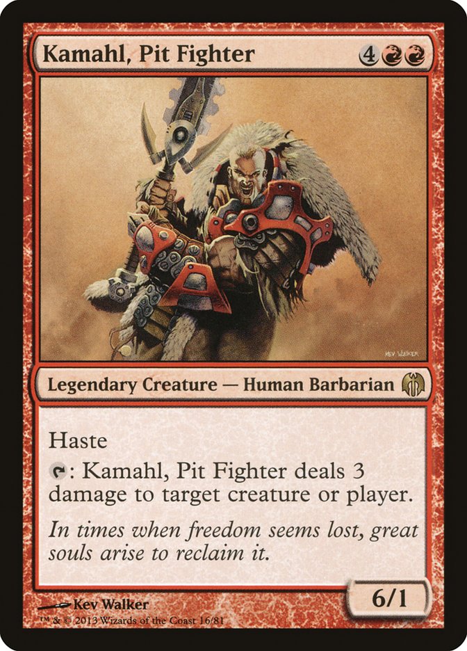 Kamahl, Pit Fighter [Duel Decks: Heroes vs. Monsters] | Exor Games New Glasgow