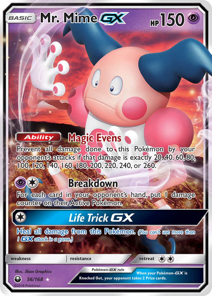 Mr. Mime GX (56/168) [Sun & Moon: Celestial Storm] | Exor Games New Glasgow