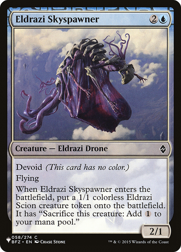 Eldrazi Skyspawner [The List Reprints] | Exor Games New Glasgow