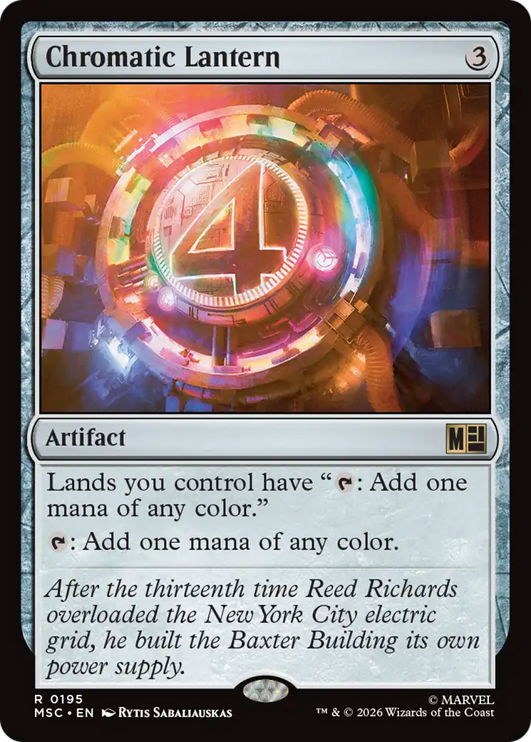 Chromatic Lantern [Marvel Super Heroes Commander] | Exor Games New Glasgow