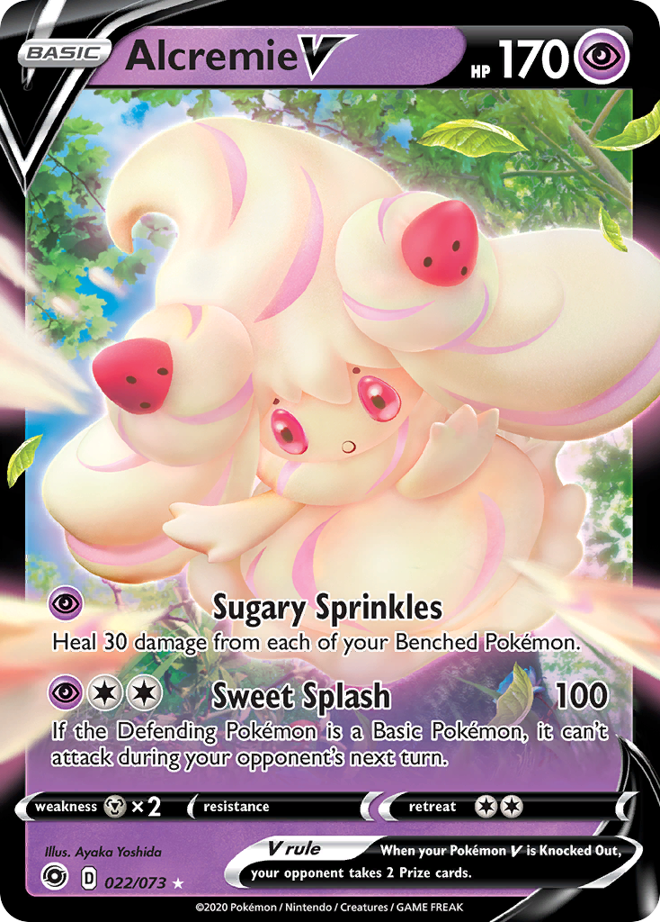 Alcremie V (022/073) [Sword & Shield: Champion's Path] | Exor Games New Glasgow